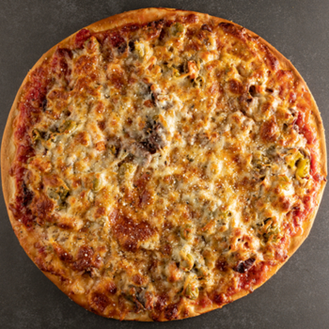 Saverio's Beef and Giard Pizza (12").