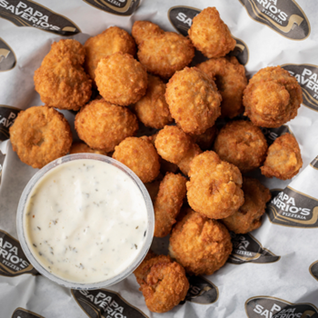 Breaded Mushrooms.